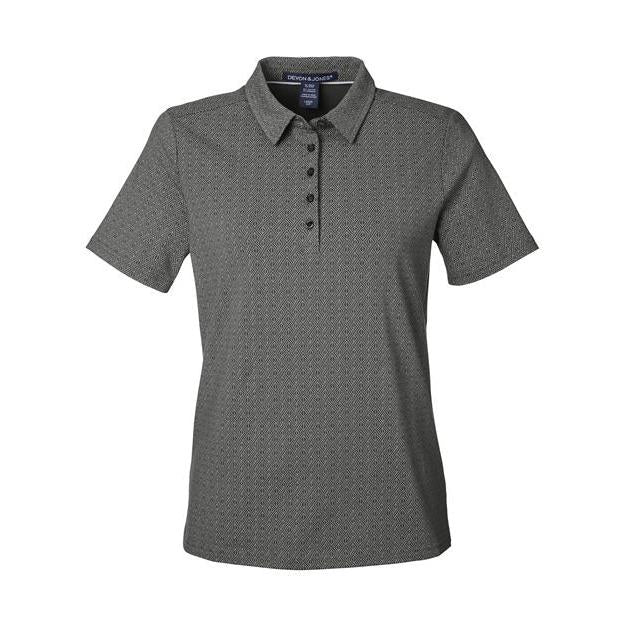 Devon & Jones Women's Crownlux Performance® Geo Polo