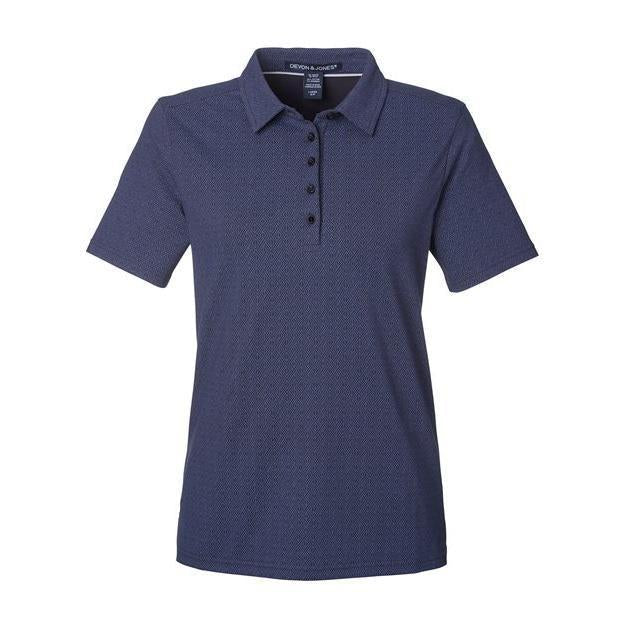 Devon & Jones Women's Crownlux Performance® Geo Polo