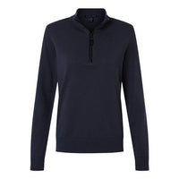 Devon & Jones Women's New Classics Quarter-Zip Sweater