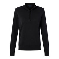 Devon & Jones Women's New Classics Quarter-Zip Sweater