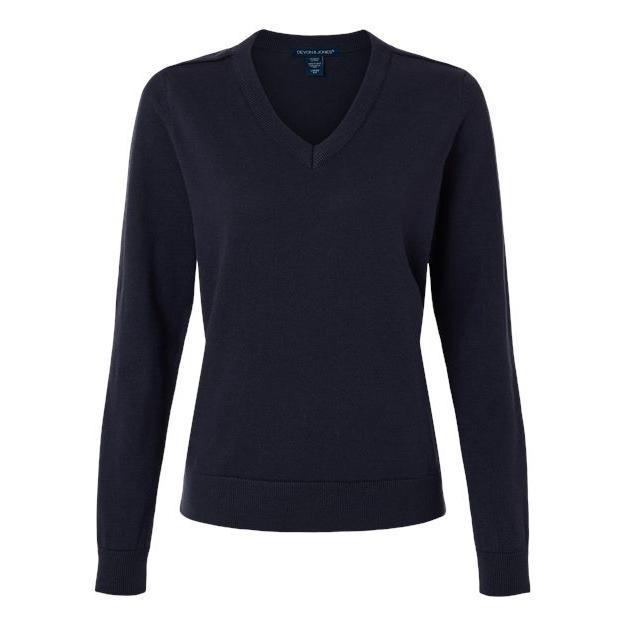 Devon & Jones Women's New Classics V-Neck Sweater