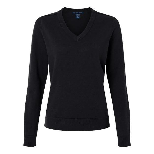 Devon & Jones Women's New Classics V-Neck Sweater