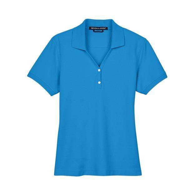 Devon & Jones Women's Pima Piqué Polo