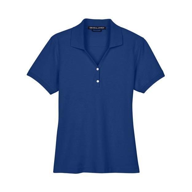 Devon & Jones Women's Pima Piqué Polo