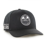 Edmonton Oilers '47 Black & White Sure Shot Hitch