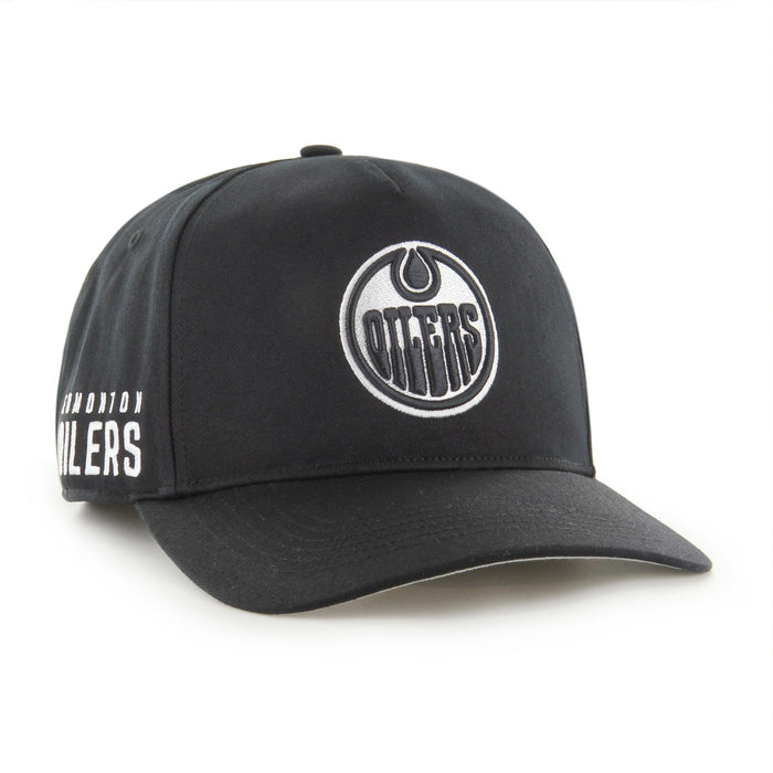 Edmonton Oilers '47 Black & White Sure Shot Hitch