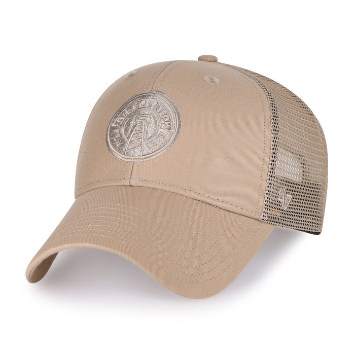 Edmonton Oilers '47 Branson MVP - Khaki - Third Jersey Secondary Logo