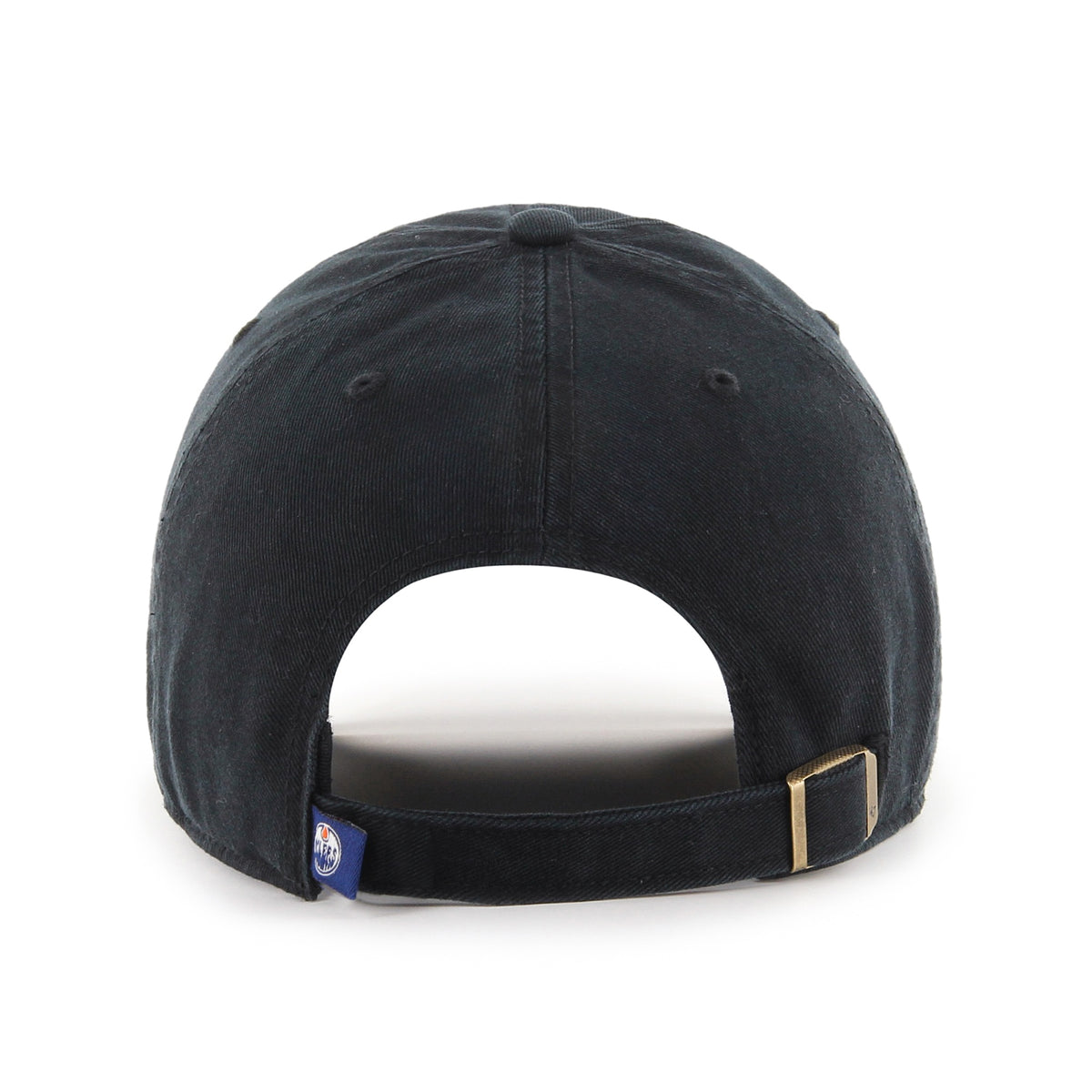 Edmonton Oilers '47 Clean Up Cap - Black on Black