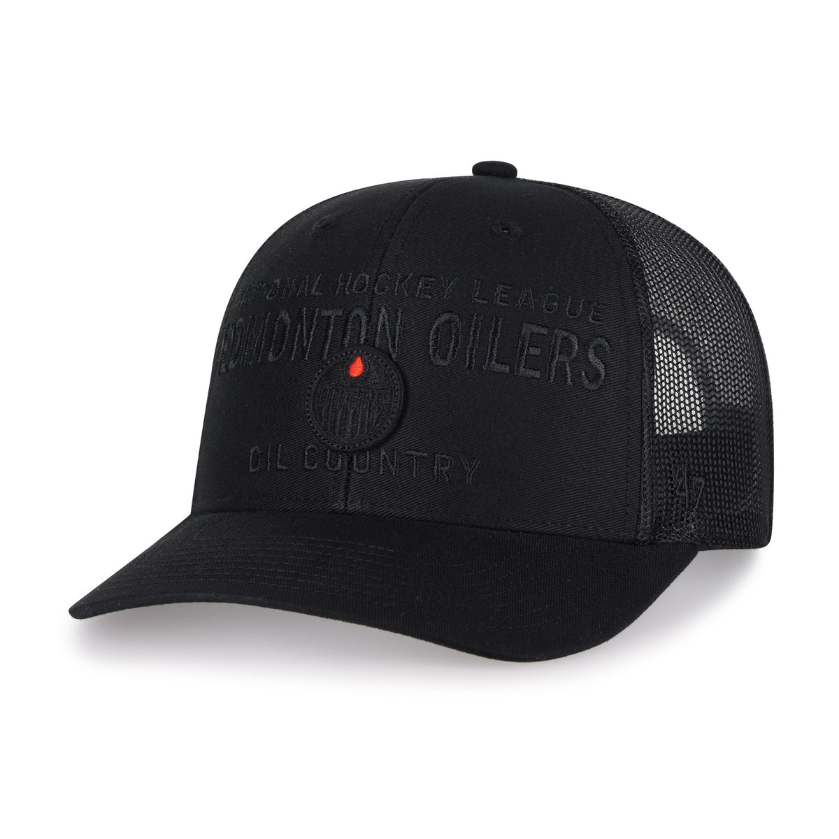 Edmonton Oilers '47 Contemporary Trucker - Black