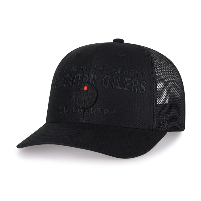 Edmonton Oilers '47 Contemporary Trucker - Black