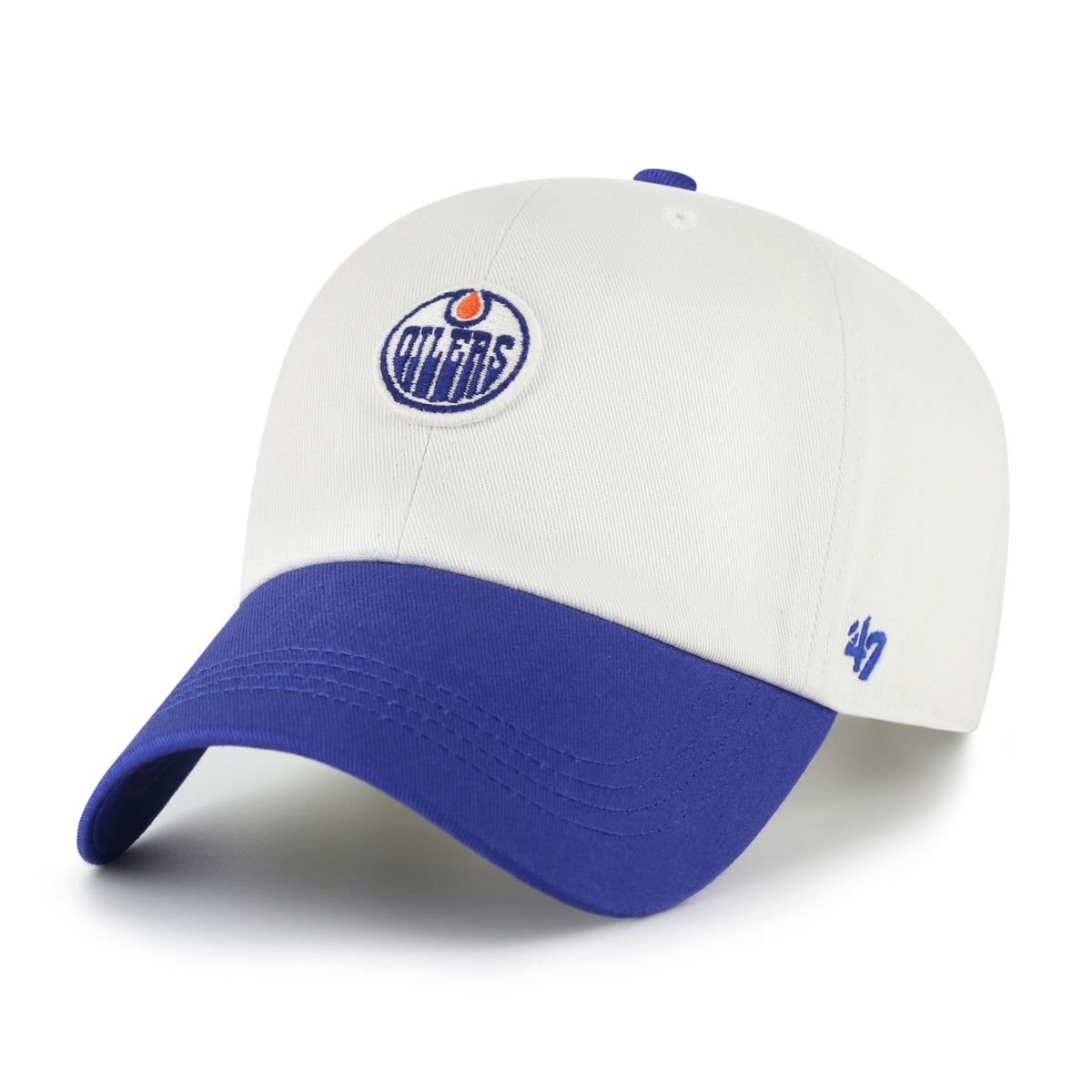 Edmonton Oilers '47 Contemporary Two-Tone Clean Up