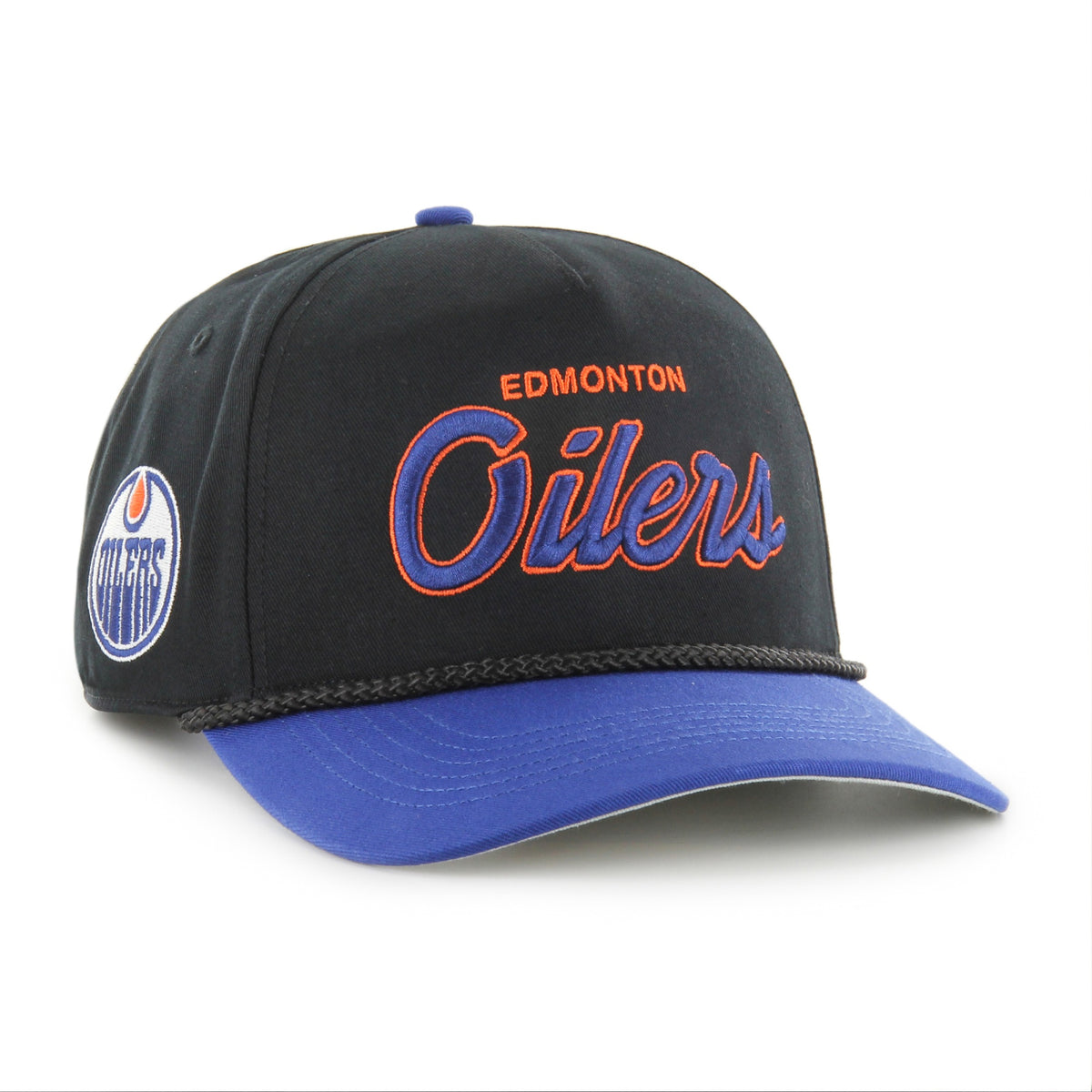 Edmonton Oilers '47 Crosstown Script Two-Tone Hitch