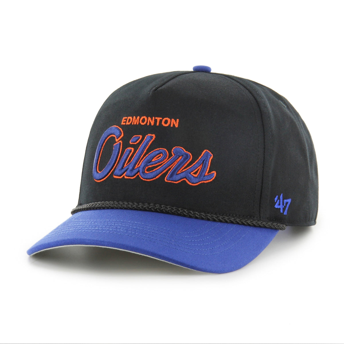 Edmonton Oilers '47 Crosstown Script Two-Tone Hitch