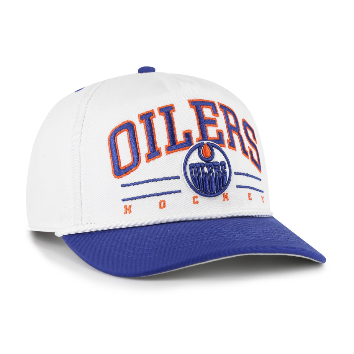 Edmonton Oilers '47 Roscoe Rope Two-Tone Hitch