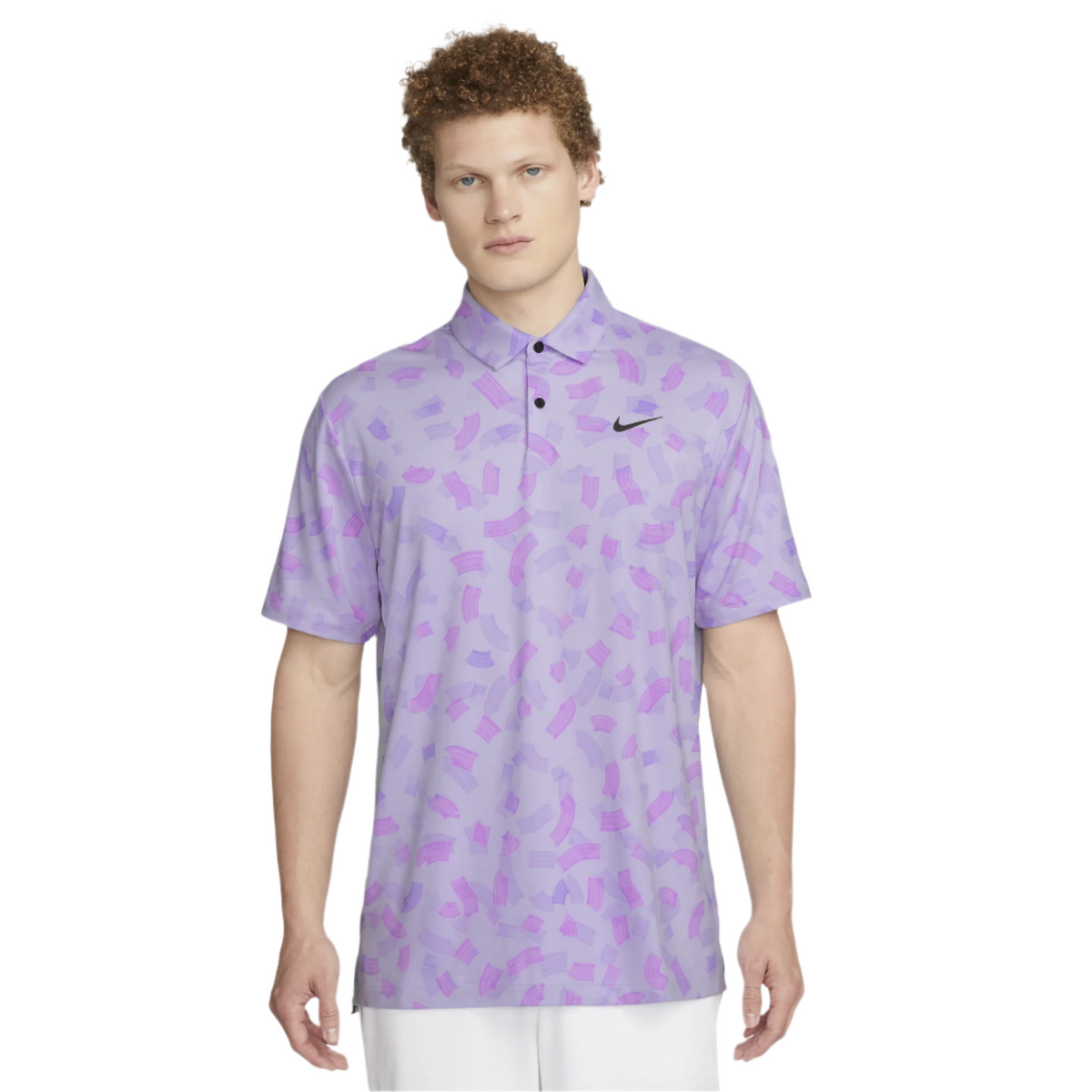 Nike Dri-FIT Tour Micro Print Golf Polo - Mens