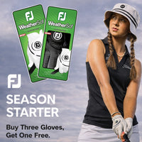 FootJoy WeatherSof Golf Gloves - Buy 3 Get 1 Free - Womens