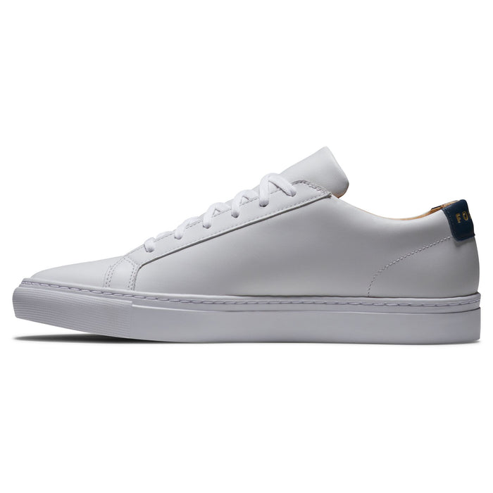 FootJoy FJ Court Shoes - White/White/Navy