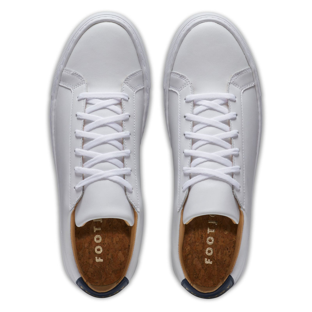 FootJoy FJ Court Shoes - White/White/Navy