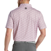 FootJoy Floral Lisle Golf Polo