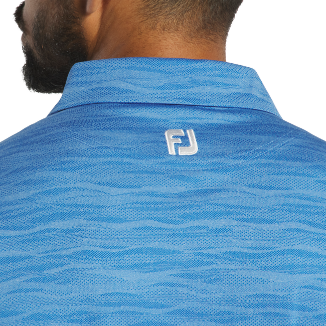 FootJoy Jacquard Wave Golf Polo