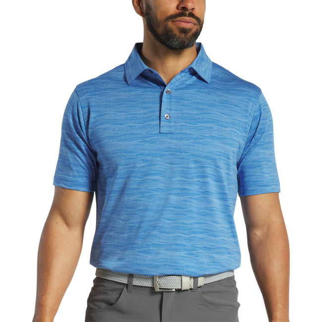 FootJoy Jacquard Wave Golf Polo