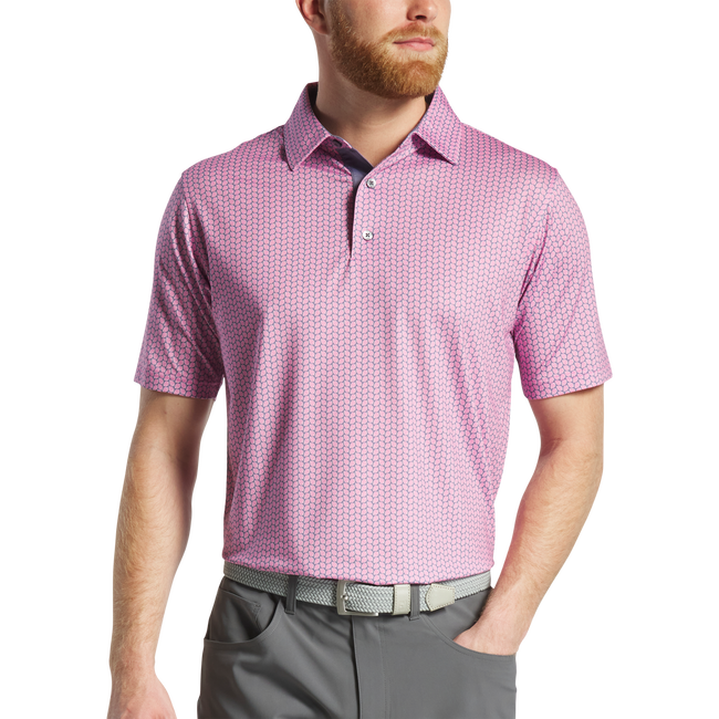 FootJoy Leaf Lisle Golf Polo