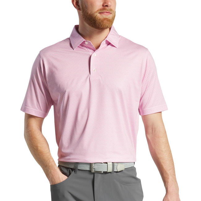 FootJoy Pinwheel Lisle Golf Polo