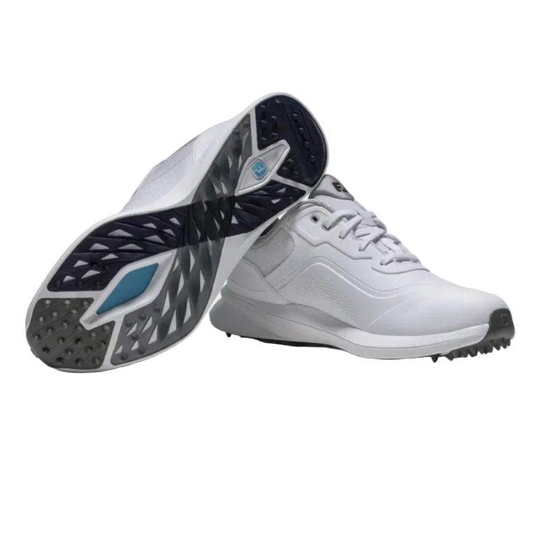 FootJoy Pro SL Golf Shoes - White/White/Grey - Canadian Pro Shop