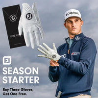 FootJoy Pure Touch Golf Gloves - Buy 3 Get 1 Free - Mens