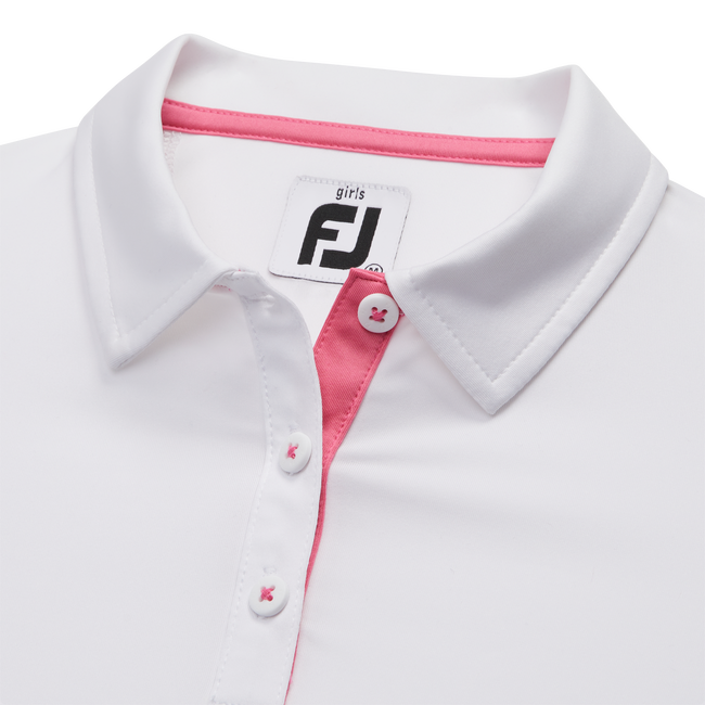 FootJoy Short Sleeve Golf Polo - Junior Girl