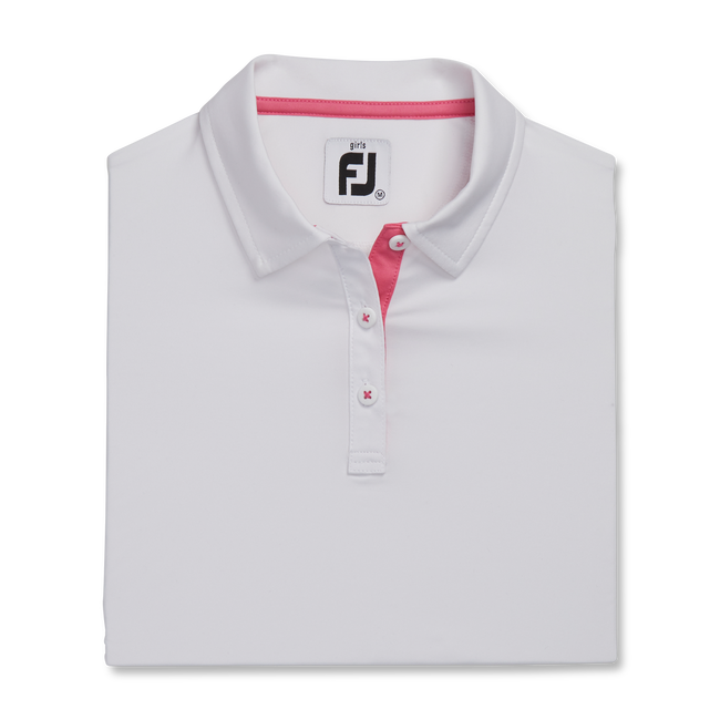 FootJoy Short Sleeve Golf Polo - Junior Girl