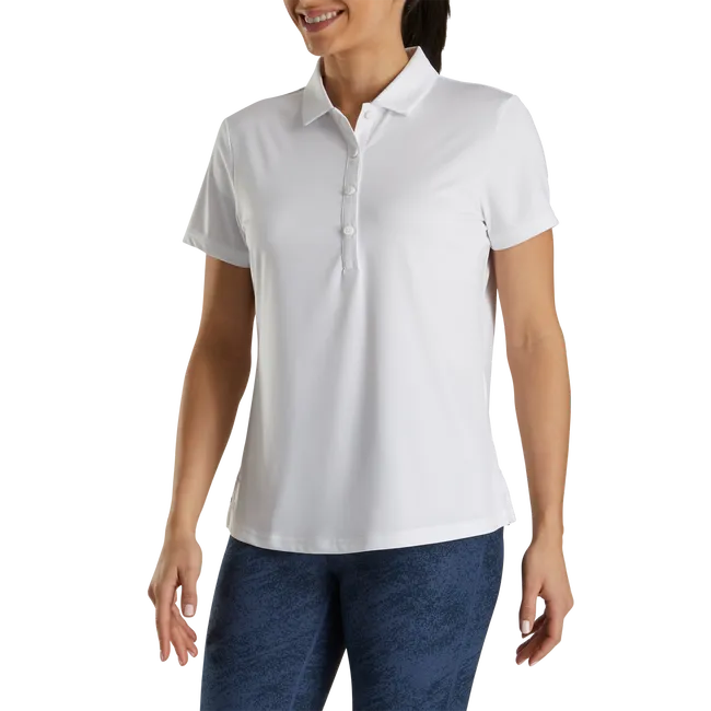 FootJoy Solid Lisle Golf Polo - Women