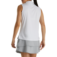 FootJoy Solid Lisle Sleeveless Golf Polo - Women