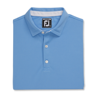 FootJoy Solid Pique Self Collar Golf Polo - Junior