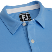 FootJoy Solid Pique Self Collar Golf Polo - Junior