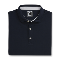 FootJoy Solid Pique Self Collar Golf Polo - Junior