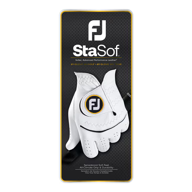 FootJoy Stasof Golf Gloves - Men's - 6 Glove Pack