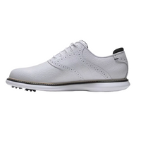 FootJoy Traditions Saddle Golf Shoe - White/White