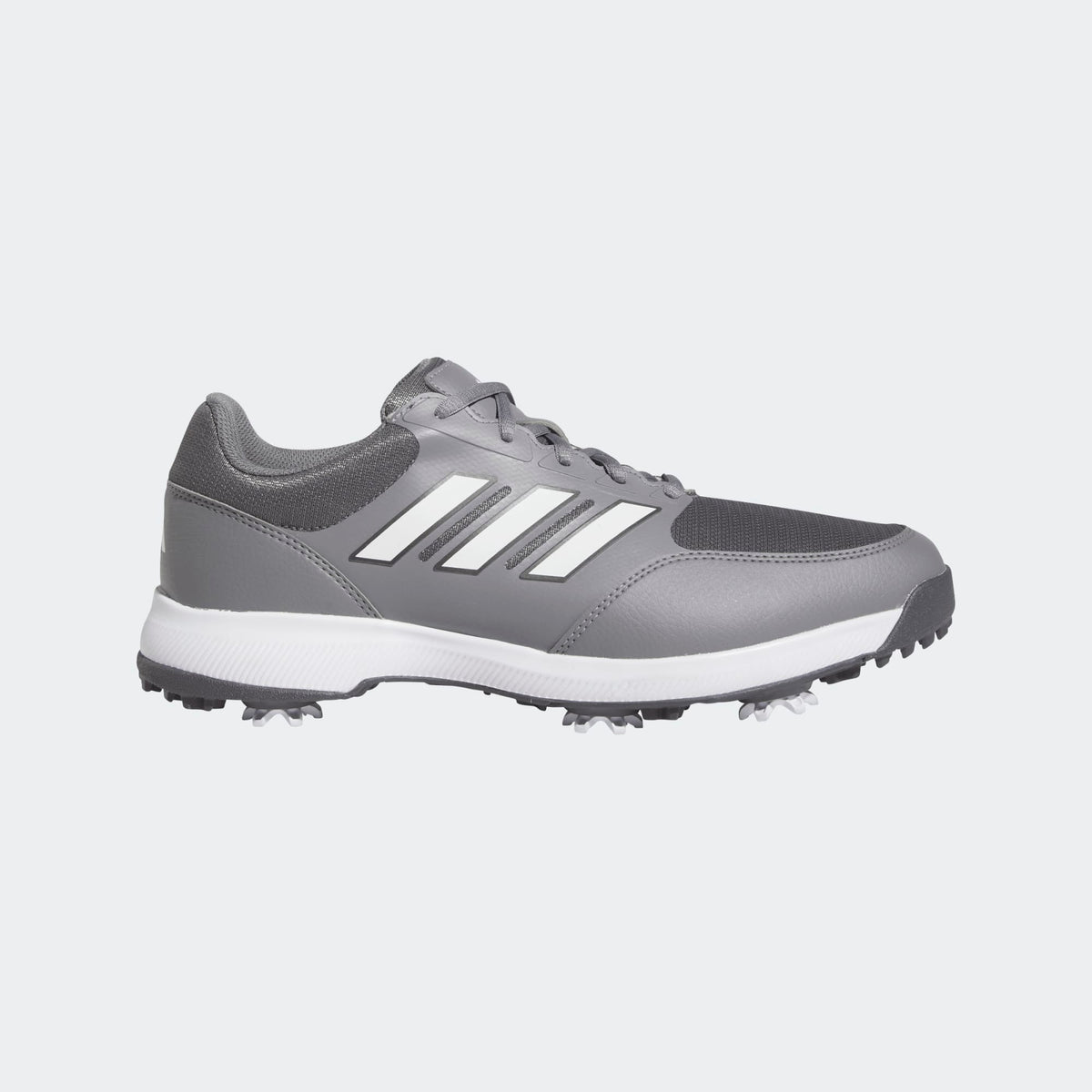 Adidas Tech Response 3.0 Wide Golf Shoes - Grey Four / Cloud White / Grey Three