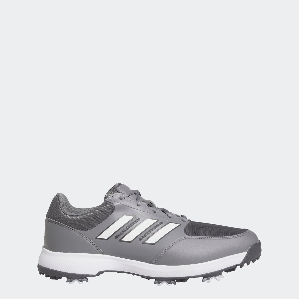 Adidas Tech Response 3.0 Wide Golf Shoes - Grey Four / Cloud White / Grey Three