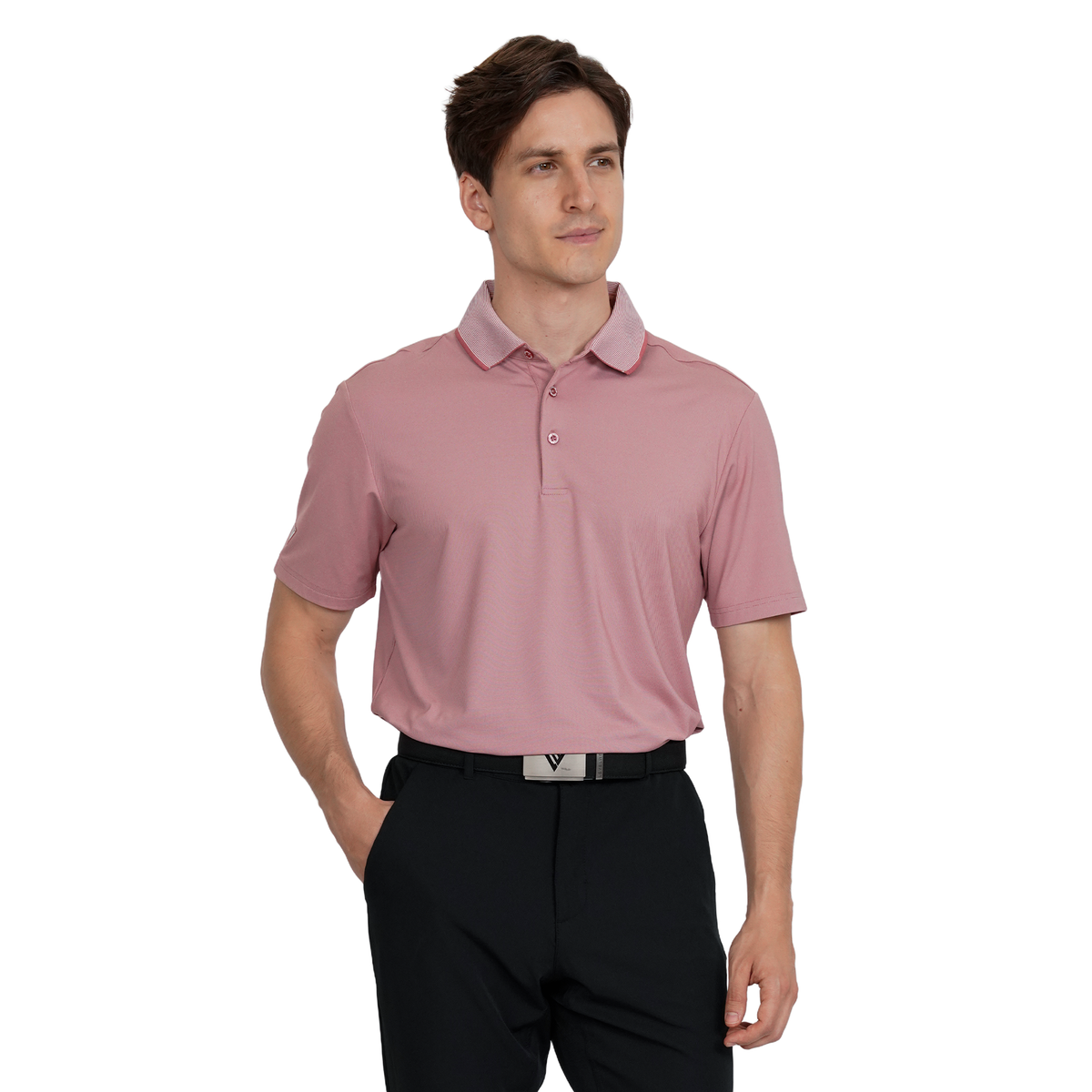 Levelwear Thorne Polo - Mens - Mahogany Red