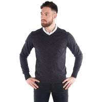 Galvin Green Carl Merino Men's Sweater - Black