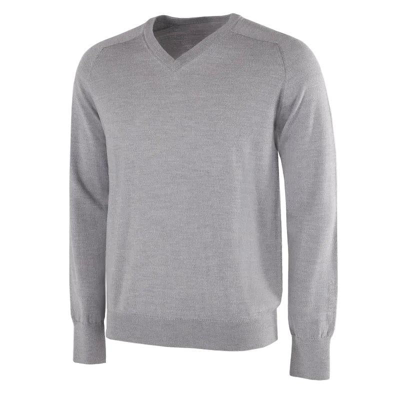 Galvin Green Carl Merino Men's Sweater - Grey