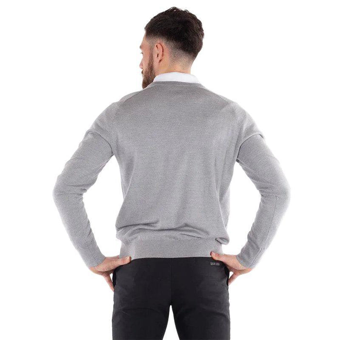 Galvin Green Carl Merino Men's Sweater - Grey