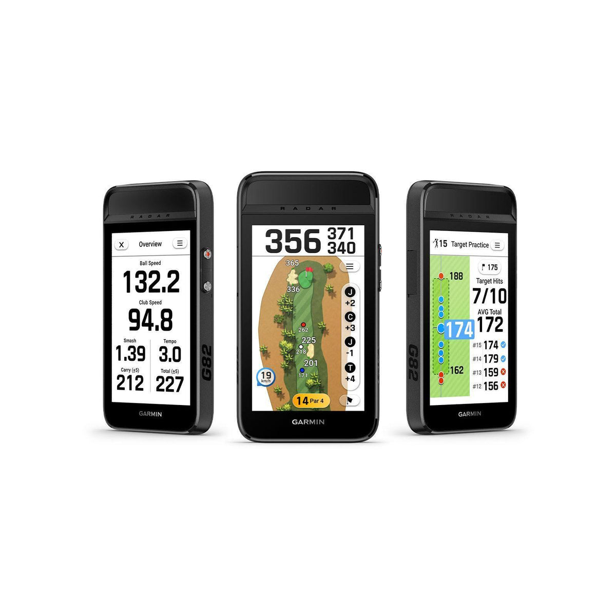 Garmin Approach® G82 Handheld Golf GPS and Launch Monitor