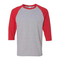 Gildan Unisex Heavy Cotton™ Raglan Three-Quarter Sleeve T-Shirt