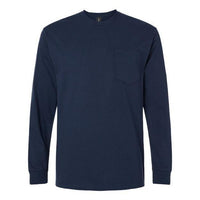 Gildan Unisex Ultra Cotton® Long Sleeve Pocket T-Shirt