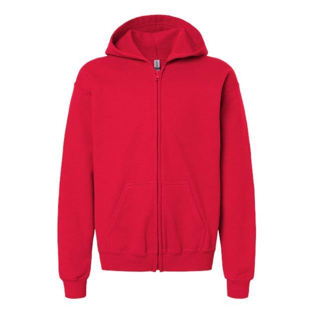 Gildan Youth Heavy Blend™ Full-Zip Hooded Sweatshirt