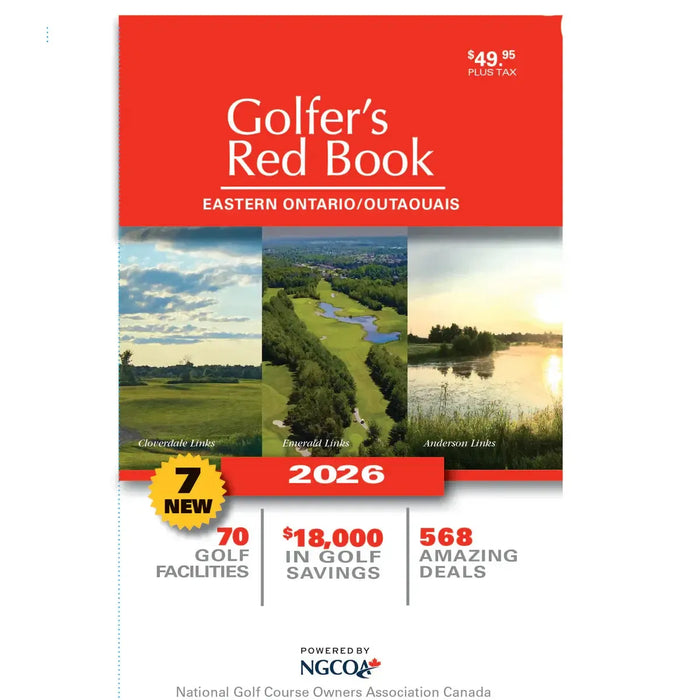 Golfer's Red Book Eastern Ontario