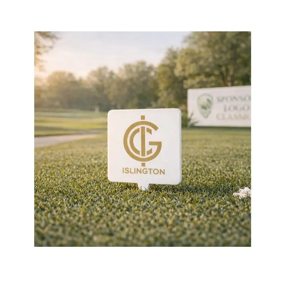 Custom Logo Tournament Tee Box Markers